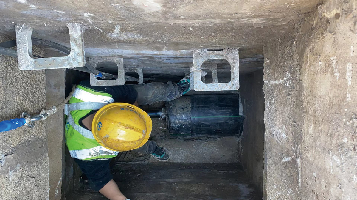 淇滨HDPE短管内衬法